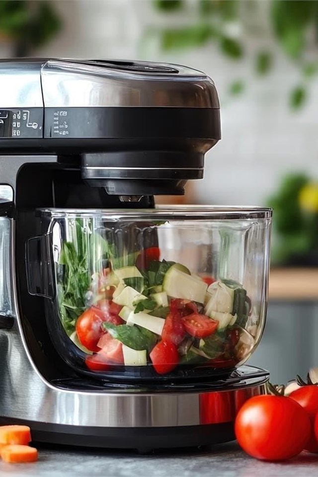 ¡Ahorre tiempo con un robot de cocina!